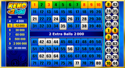 Keno +2Ball screenshot
