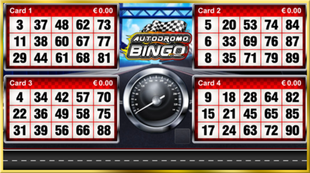 Autodromo Bingo  screenshot