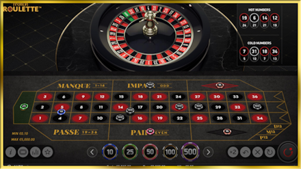 French Roulette screenshot