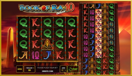 Book of Ra deluxe 10 screenshot