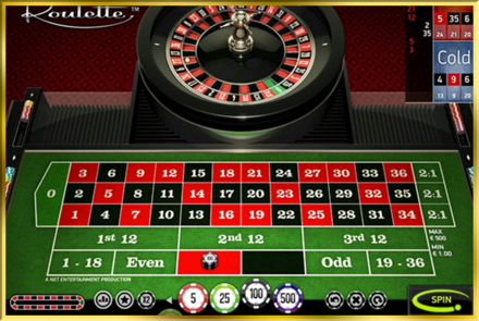 European Roulette (NetEnt) screenshot