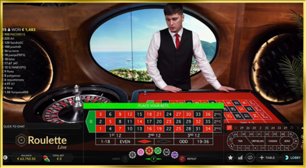 Ruleta en Vivo screenshot