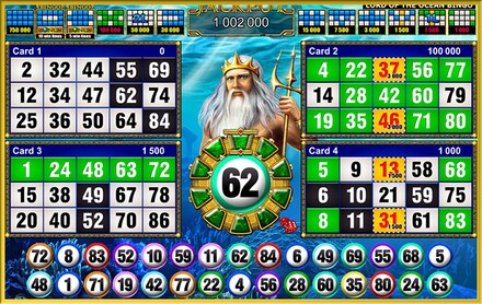 Lord of the Ocean Bingo screenshot