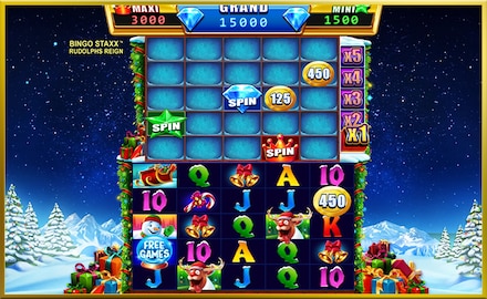 BINGO STAXX Rudolphs Reign screenshot