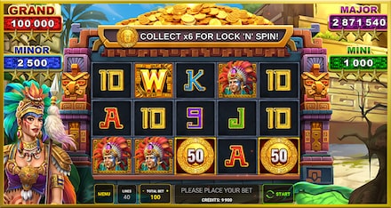Starlight Jackpots Mighty Mayans screenshot