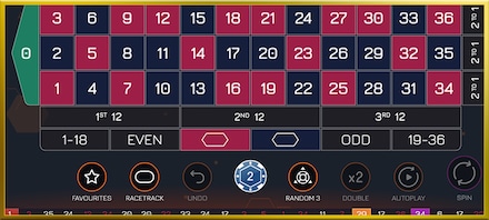 Ultra Warp Roulette screenshot