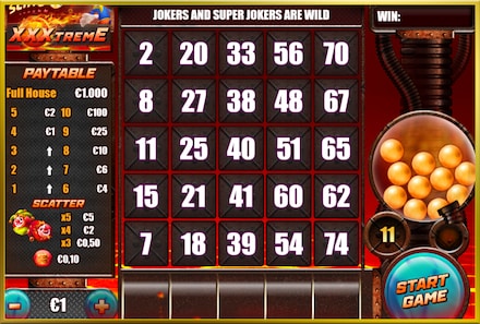 Slingo XXXtreme screenshot