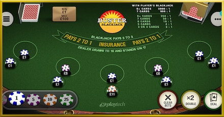 Buster Blackjack screenshot