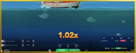 Big Bass Crash screenshot