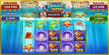 Starlight Jackpots Captain's Catch screenshot