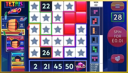 Tetris Slingo screenshot