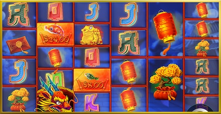 Floating Dragon New Year Festival Ultra Megaways Hold & Spin screenshot