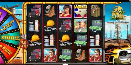 Black Gold Wheel of Riches screenshot