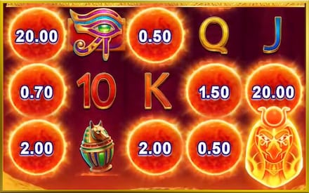 Action Cash Ra's Riches screenshot