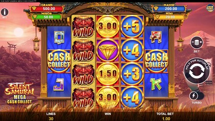 Silent Samurai: Mega Cash Collect screenshot