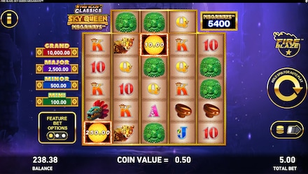 Fire Blaze: Sky Queen Megaways screenshot