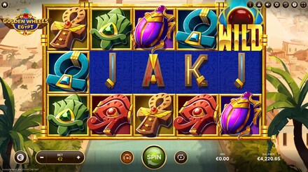 Golden Wheels of Egypt screenshot