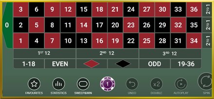 Sweep&Win Roulette screenshot