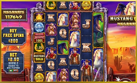 Mustang Gold Megaways screenshot