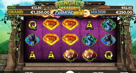 Diamond Heat Bengal's Treasure screenshot