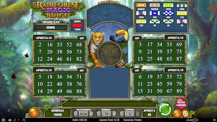 Rainforest Magic Bingo screenshot