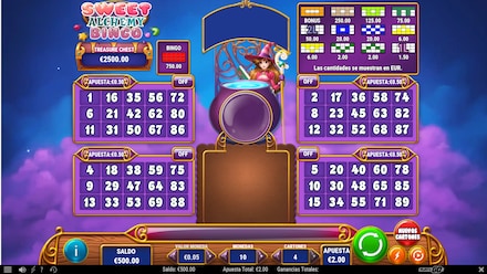 Sweet Alchemy Bingo screenshot