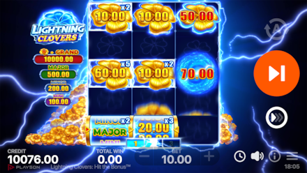Lightning Clovers: Hit the Bonus screenshot