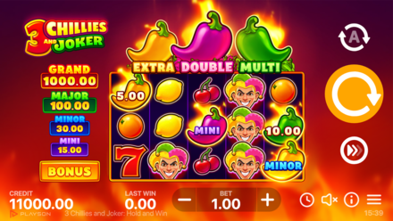 3 Chillies and Joker: Hold and Win screenshot