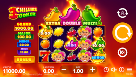 3 Chillies and Joker: Hold and Win screenshot