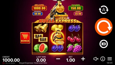 Royal Express: Hold and Win screenshot