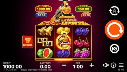 Royal Express: Hold and Win screenshot