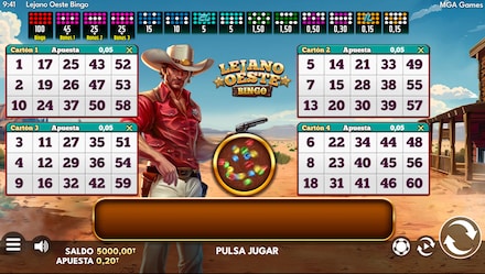 Lejano Oeste Bingo screenshot