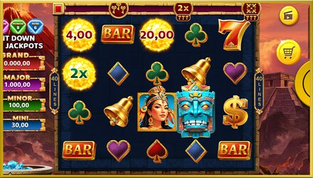 Aztec Inferno: Gold Eruption screenshot