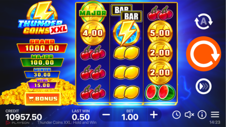 Thunder Coins XXL: Hold and Win screenshot