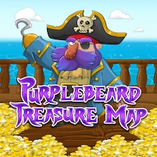 Purplebeard Treasure Map Wheel of Riches