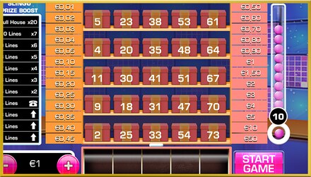 Slingo ¡Allá tú! screenshot