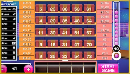 Slingo ¡Allá tú! screenshot