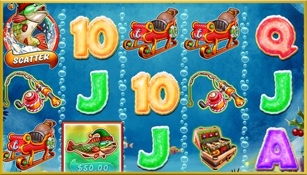 Big Bass XMAS   Frozen Lake screenshot