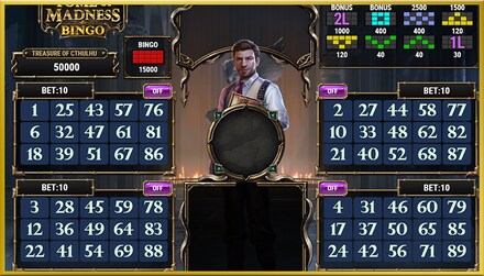 Tome of Madness Bingo screenshot