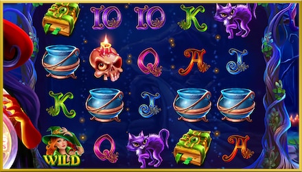 Charming Witches Wheel of Riches screenshot