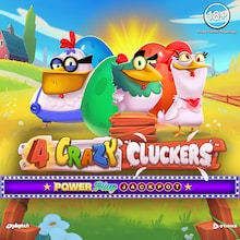 4 Crazy Cluckers™ Powerplay Jackpot