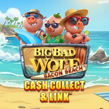 Big Bad Wolf: Cash Collect & Link Bacon Beach