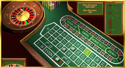 European Roulette without Zero Yield screenshot